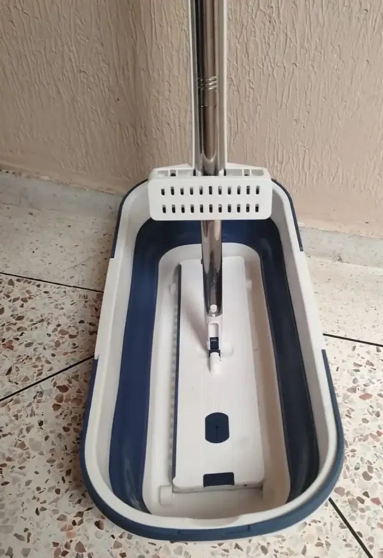 مكنسة ذكية ذاتية العصر مع دلو